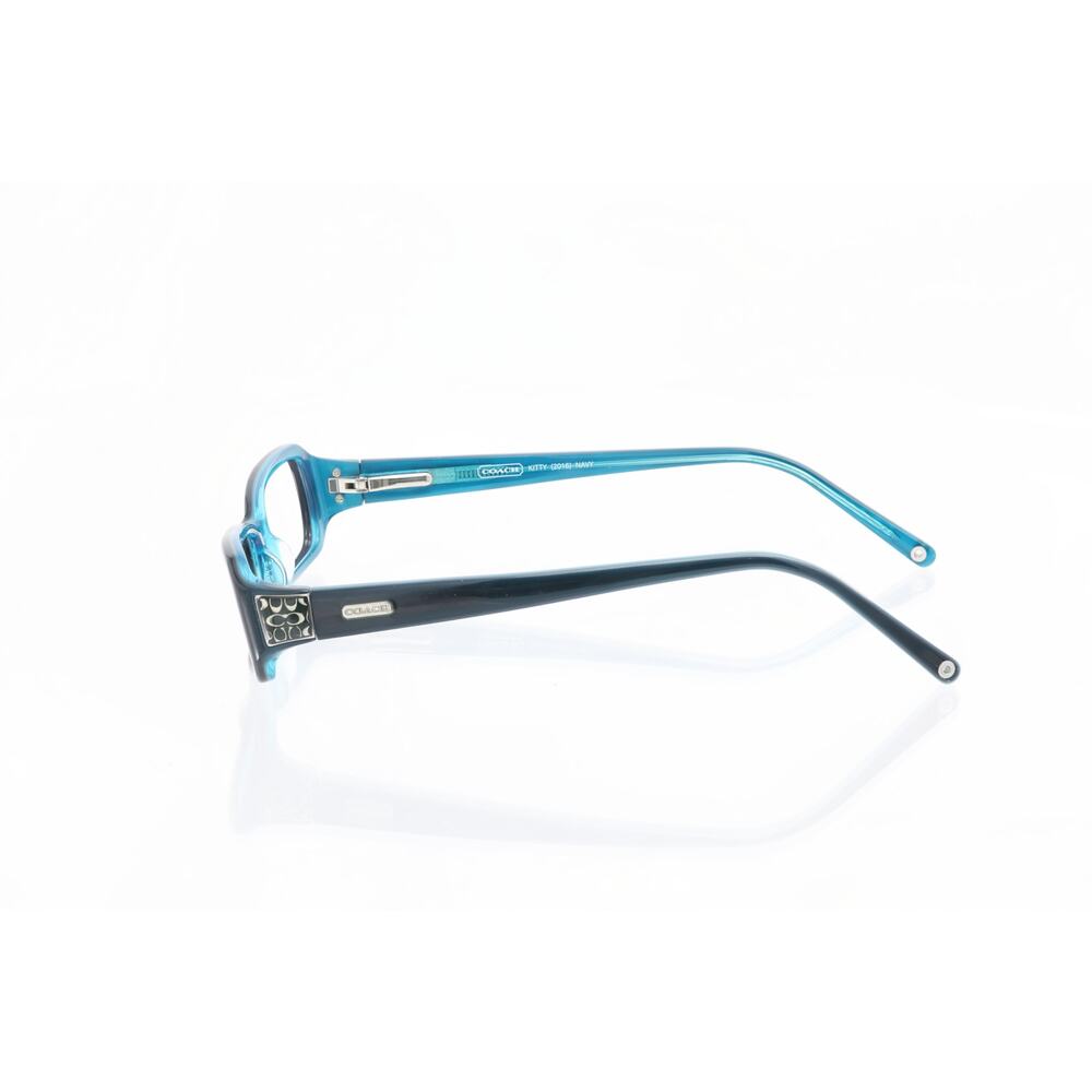 Coach Two-Tone Blue Rectangular Women's Eyeglass … - image 4